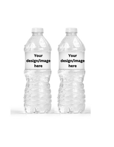 Personalized 16 oz Water Bottle labels