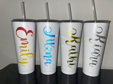 Personalized 25oz Stainless Steel Vacuum Straw Tumbler with Lid and Straw