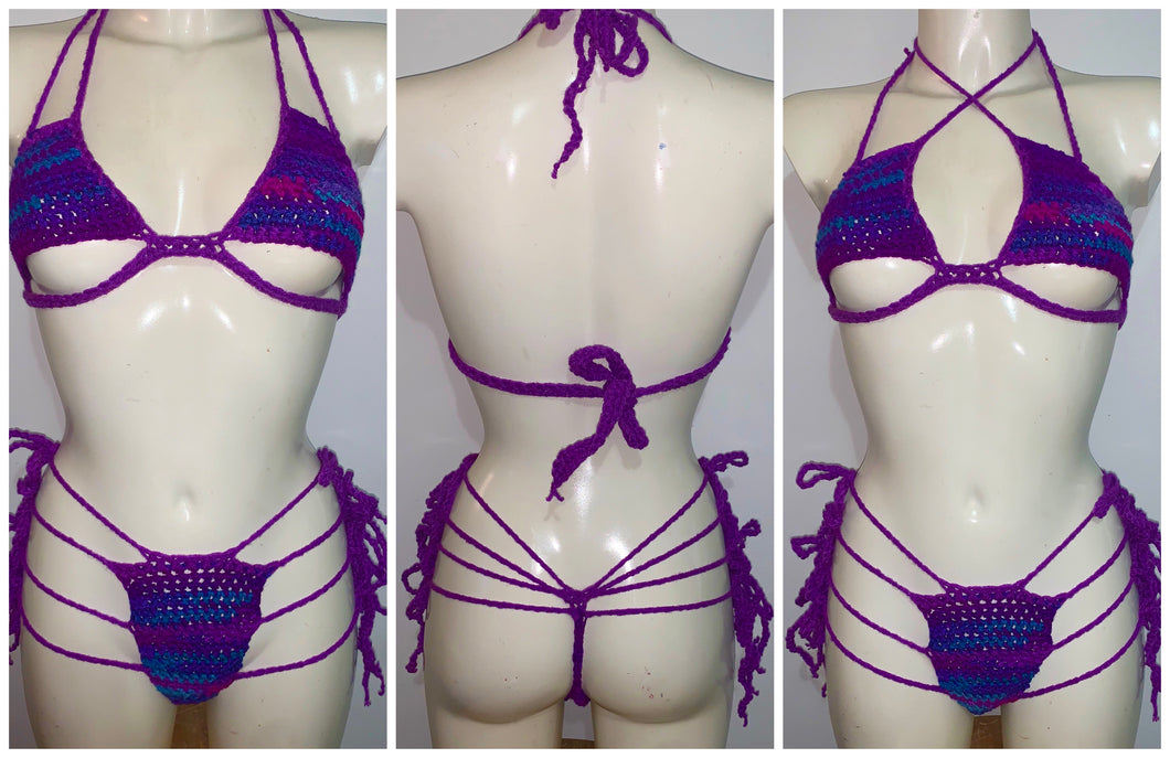 Purple crush bikini set