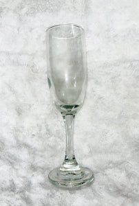 Personalized Tall Champagne Flute