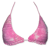 Pink TieDye Bikini Top