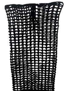 Black Net Skirt