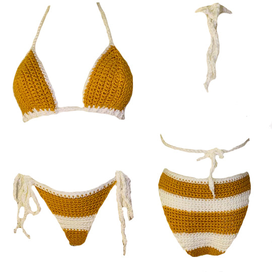 Golden Mix Bikini Set