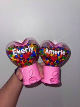 Valentines candy heart dispenser (Empty)
