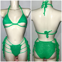 ****Neon Spider Bikini Set