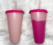 Personalized Color Changing Cup (Pink to Hot Pink)